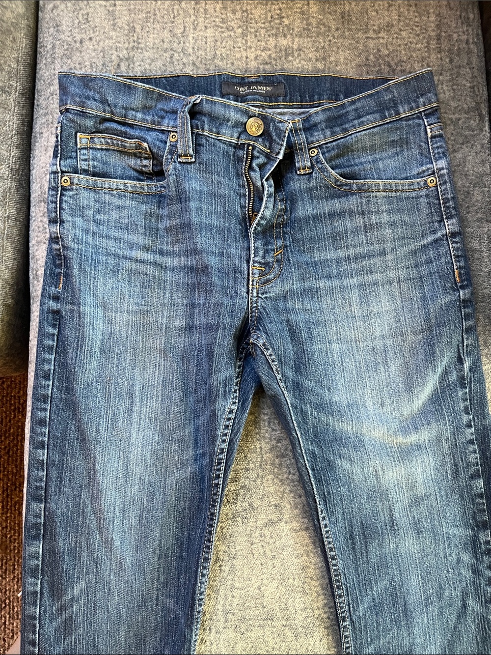 Men's Blue Denim Jeans Cody James